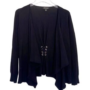 Thalia Sodi Black Long Sleeve Sweater Size Medium